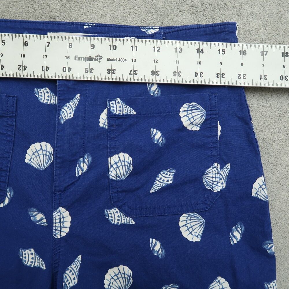 Loft Pants Women's Size 10 High-Rise Palmer Wide-Leg Crop 25" Inseam Stretch - Picture 3 of 16